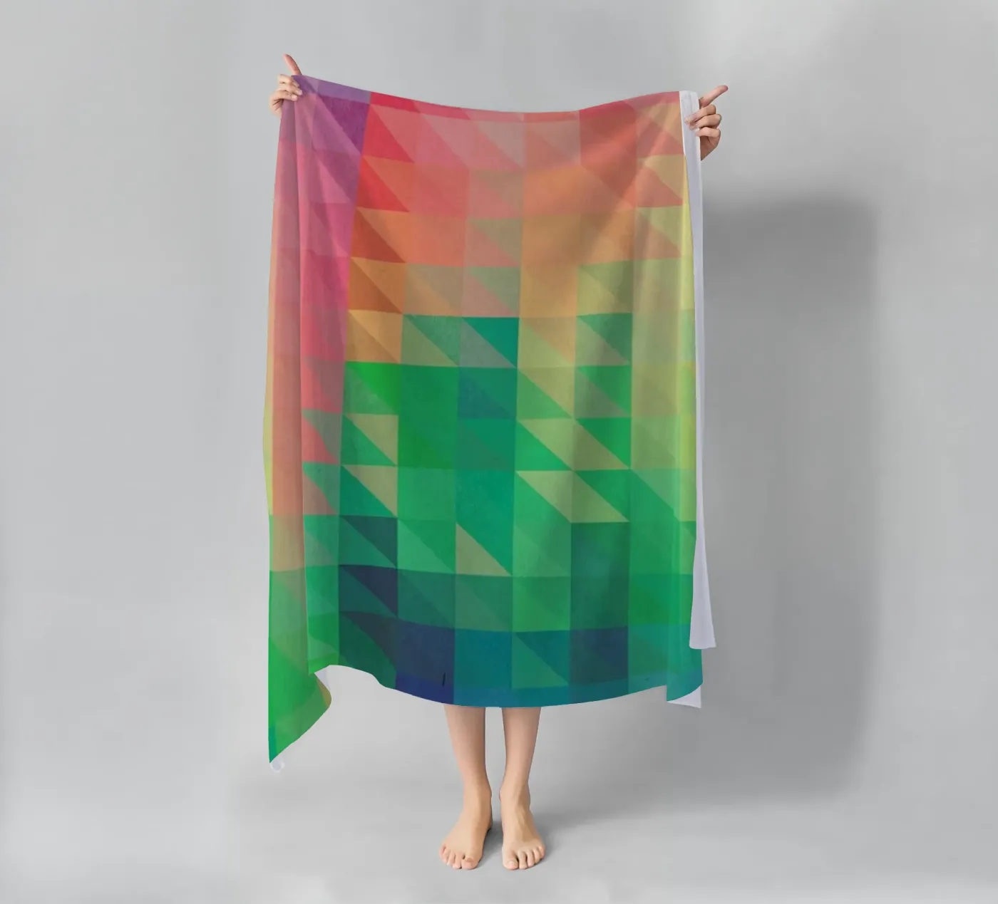 Triangular serviette de plage de Three Of The Possessed