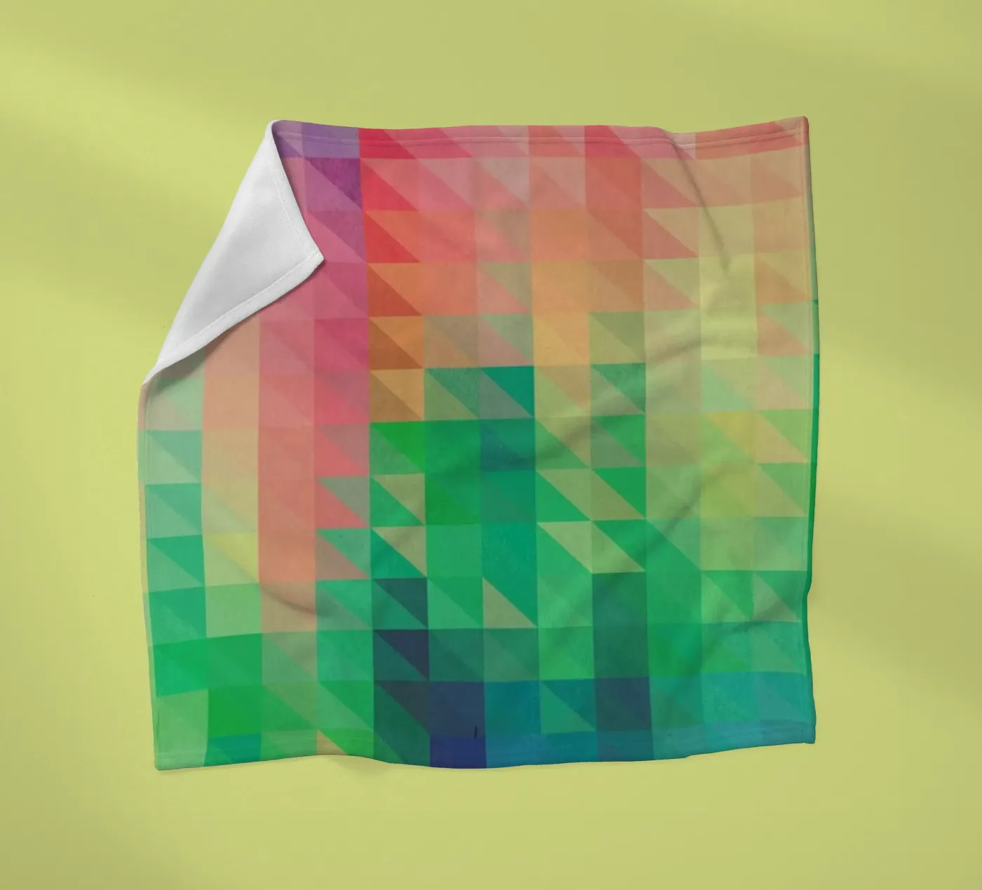 Triangular Fleecedecke von Three Of The Possessed