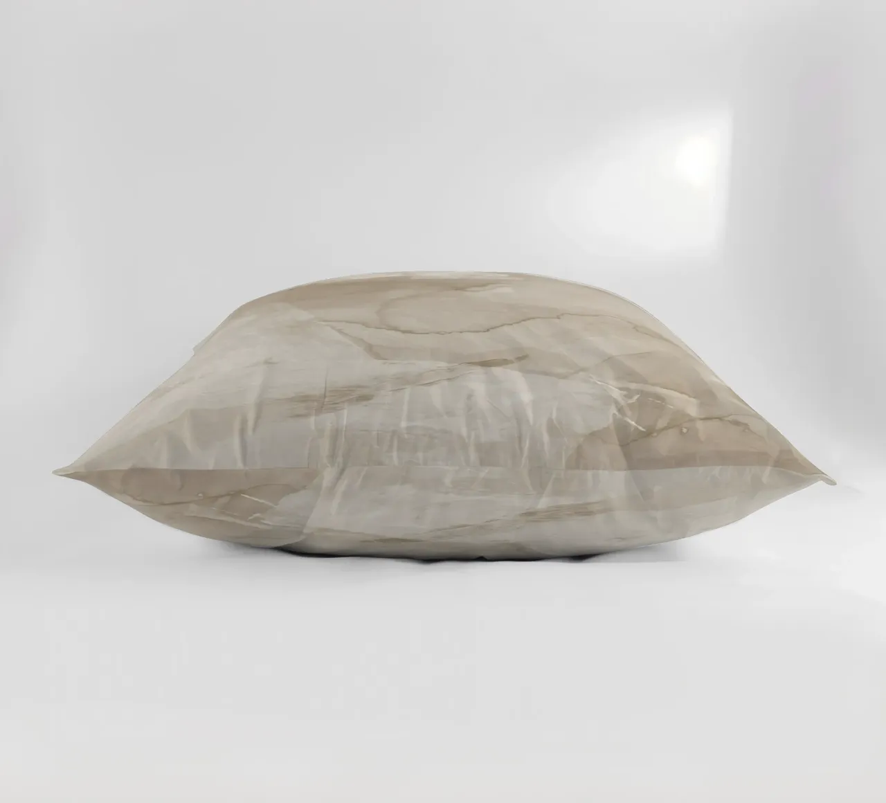 Pennellate di beige 4 cuscino da NouveauPrints