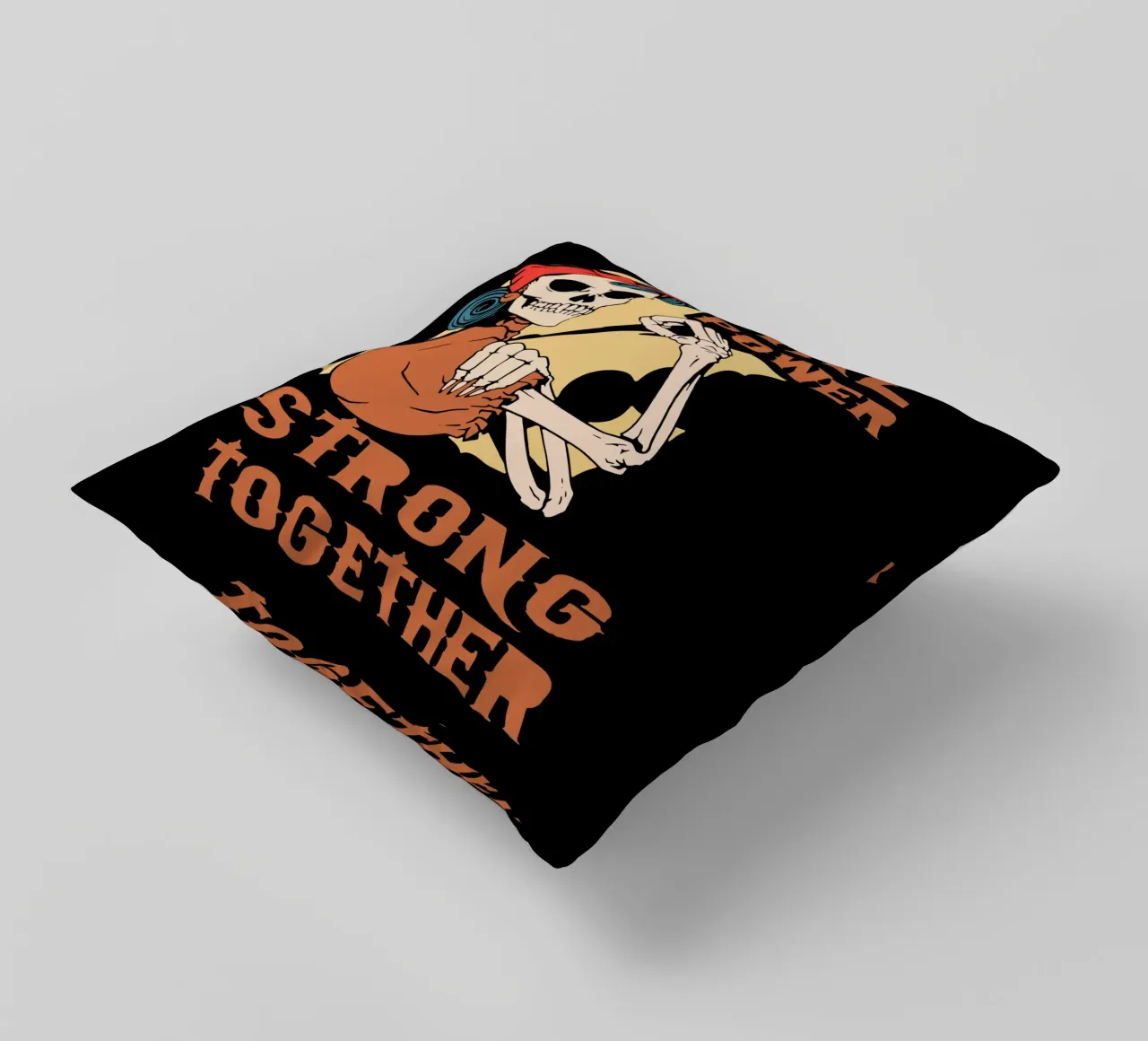 Girl Power decorative cushion by Gunawan Rb