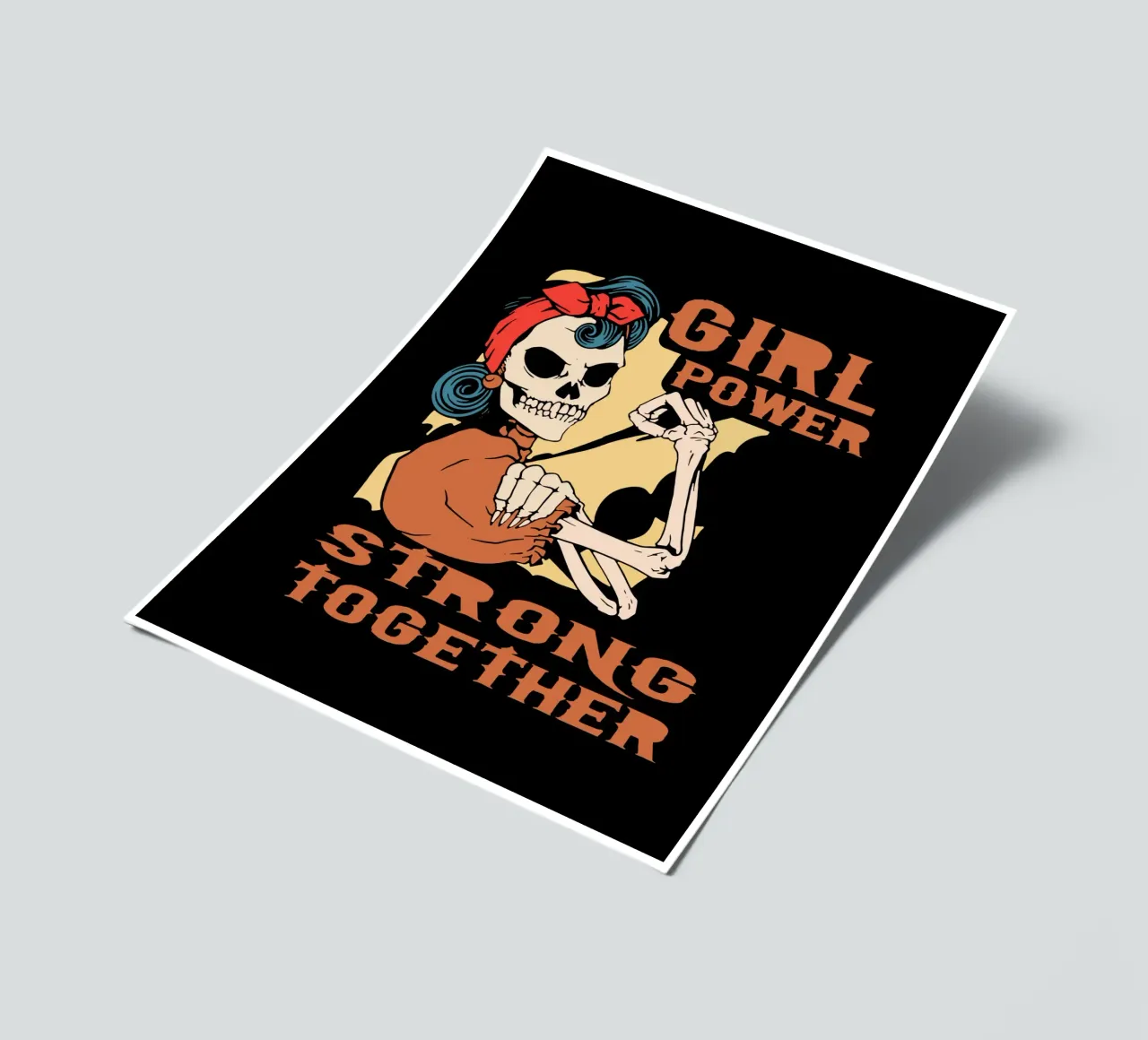 Le pouvoir des filles planche autocollant de Gunawan Rb