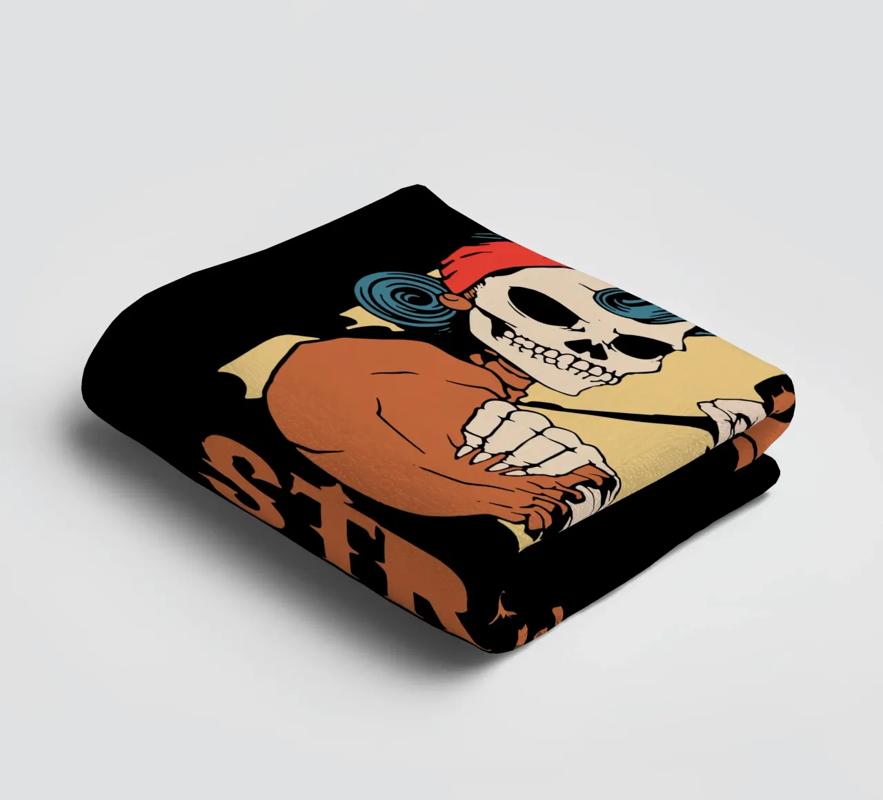 Girl Power towel by Gunawan Rb
