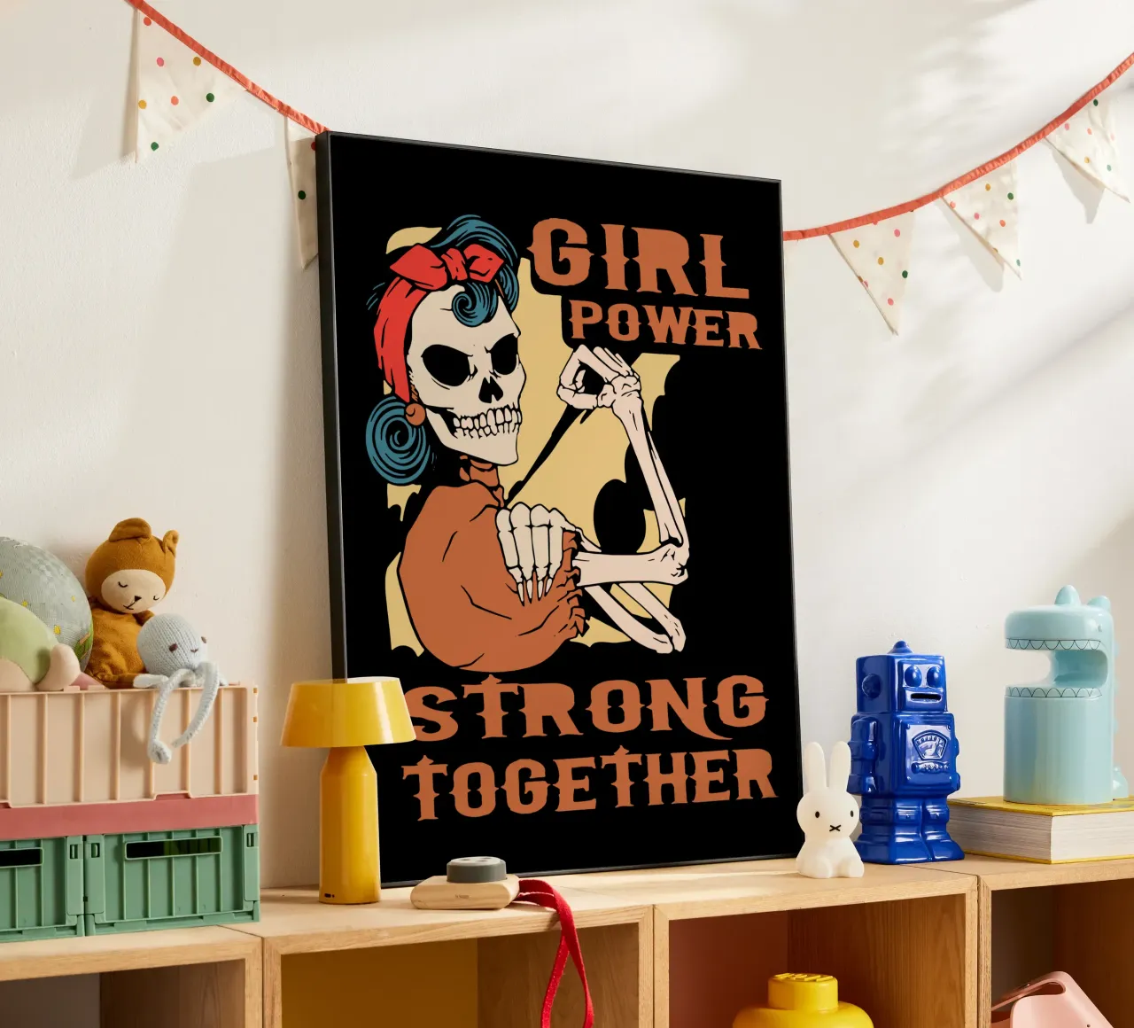 Girl Power forex plate by Gunawan Rb