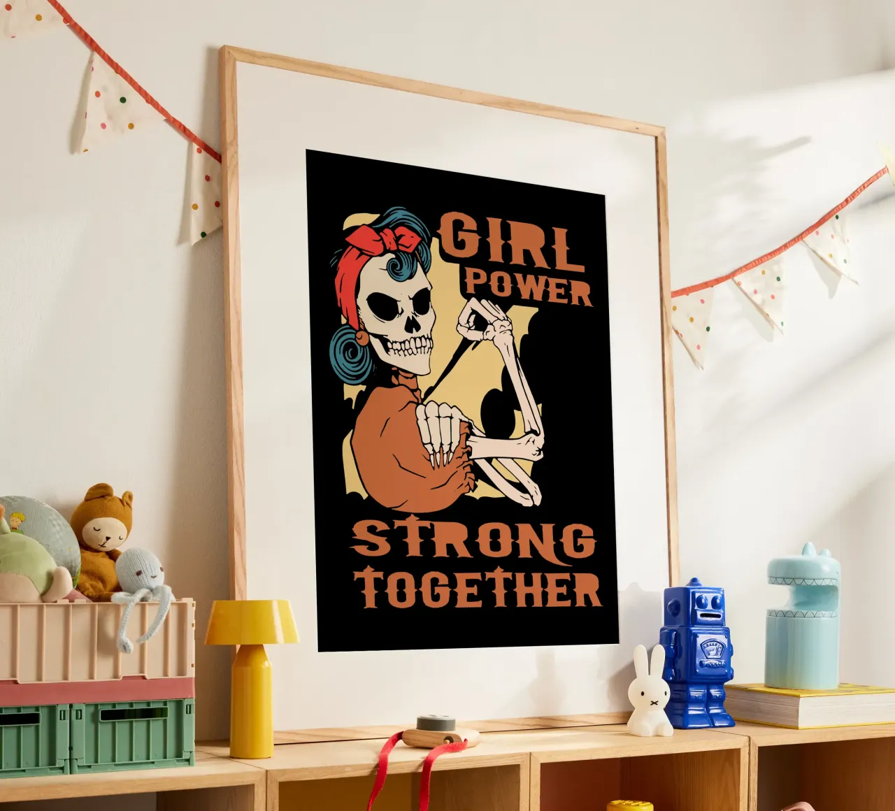 Le pouvoir des filles poster de Gunawan Rb