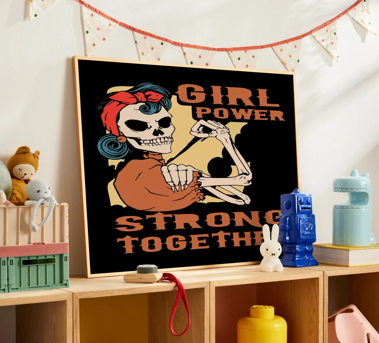 Le pouvoir des filles poster de Gunawan Rb