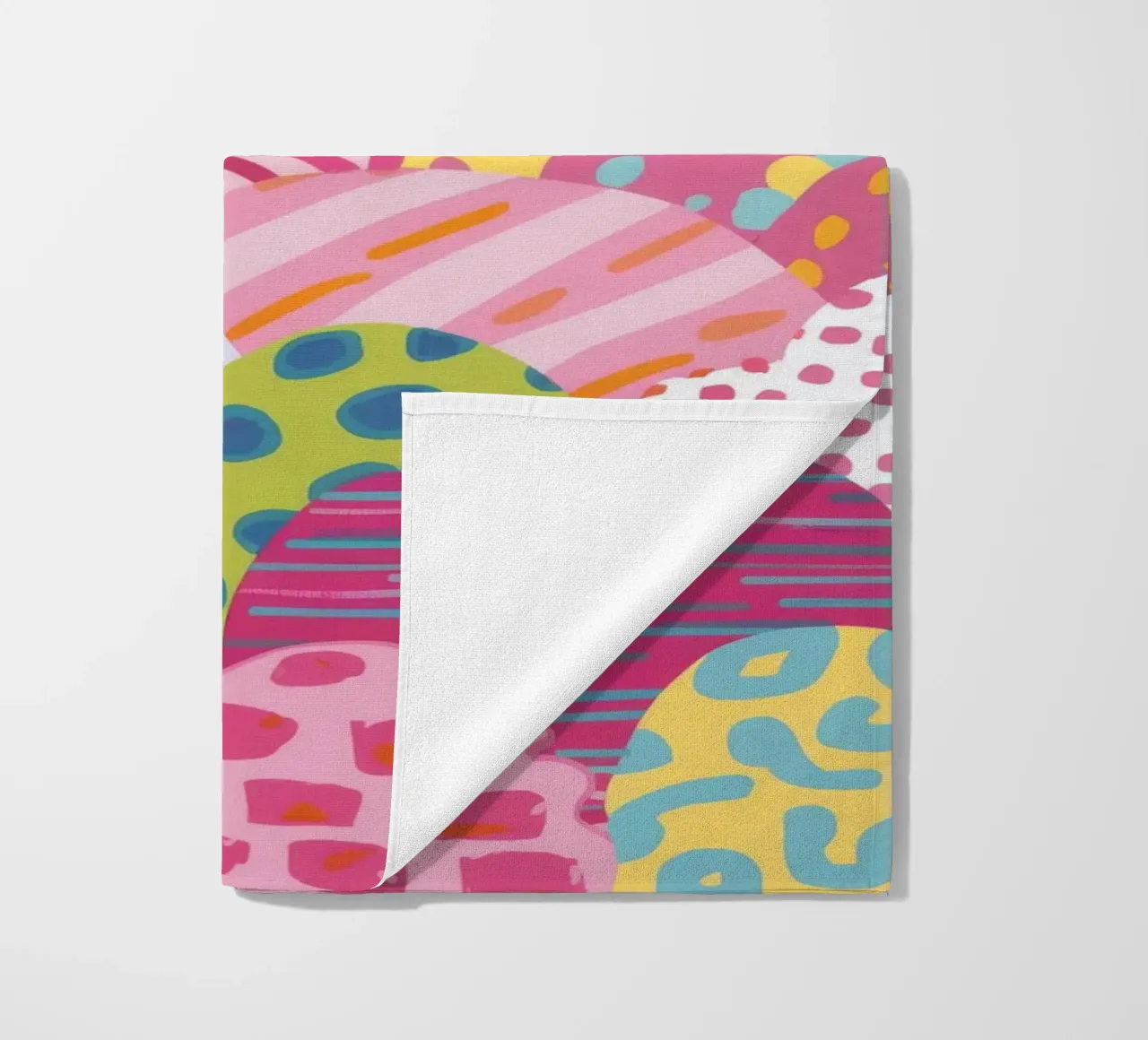 Playful Cloud Quilt beach towel by Zep Layers