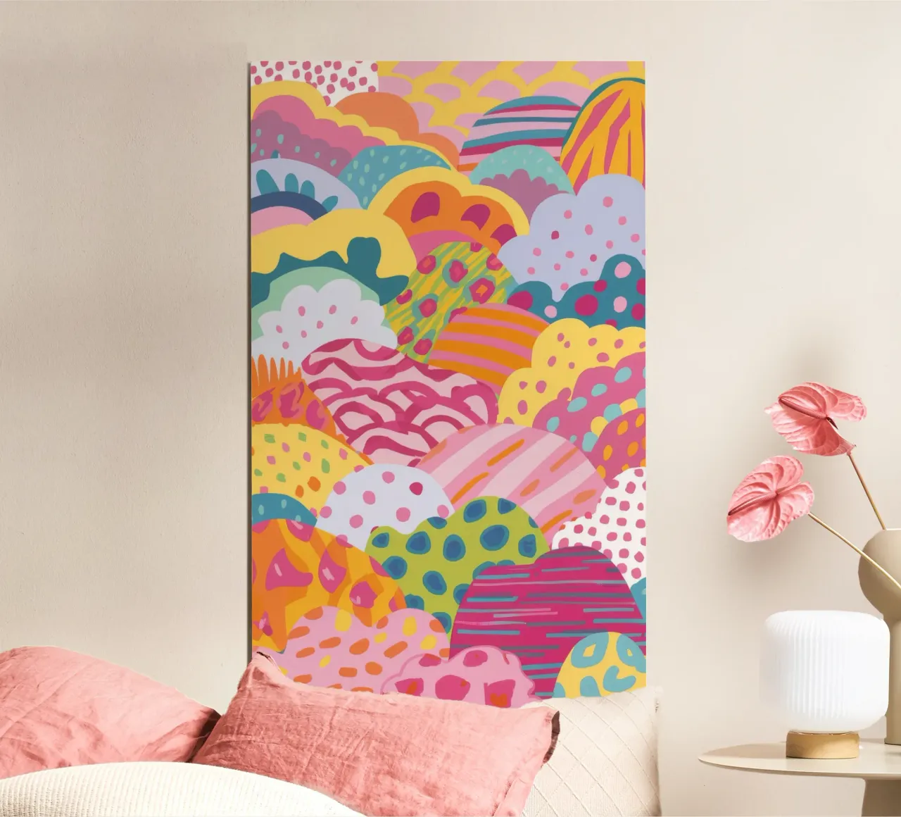 Playful Cloud Quilt poster by Zep Layers