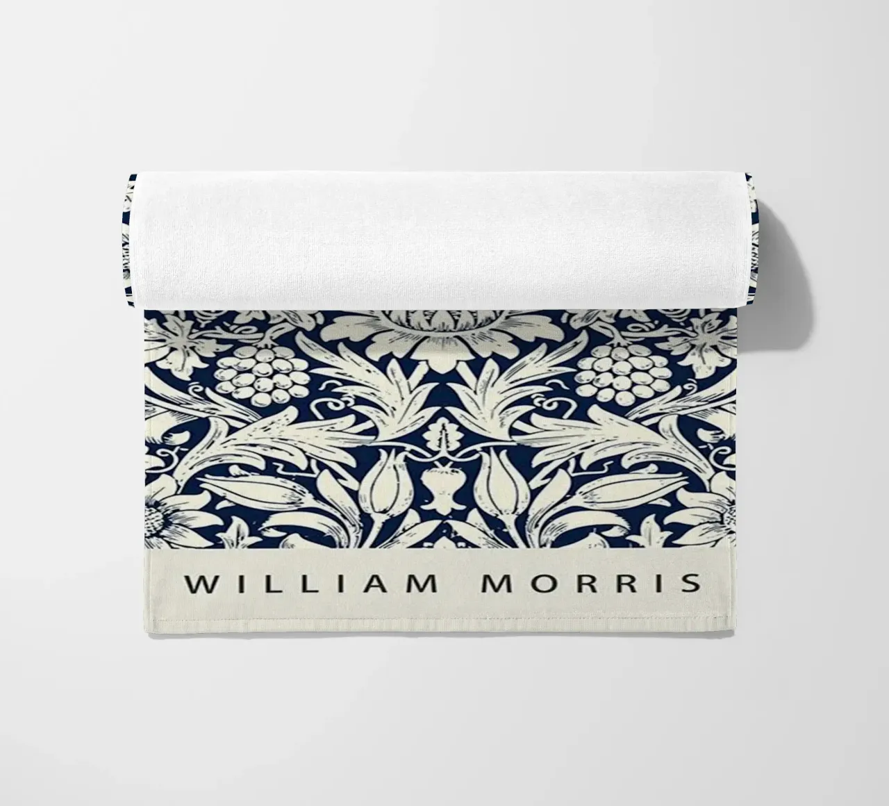 schets zonnebloem william morris ontwerp strandhanddoek van komo store