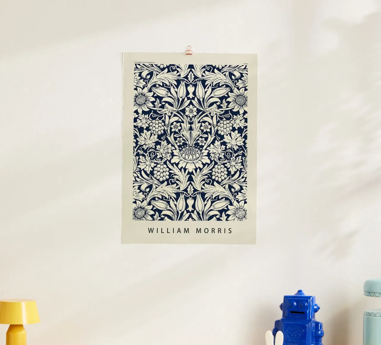 schets zonnebloem william morris ontwerp hahnemühle van komo store