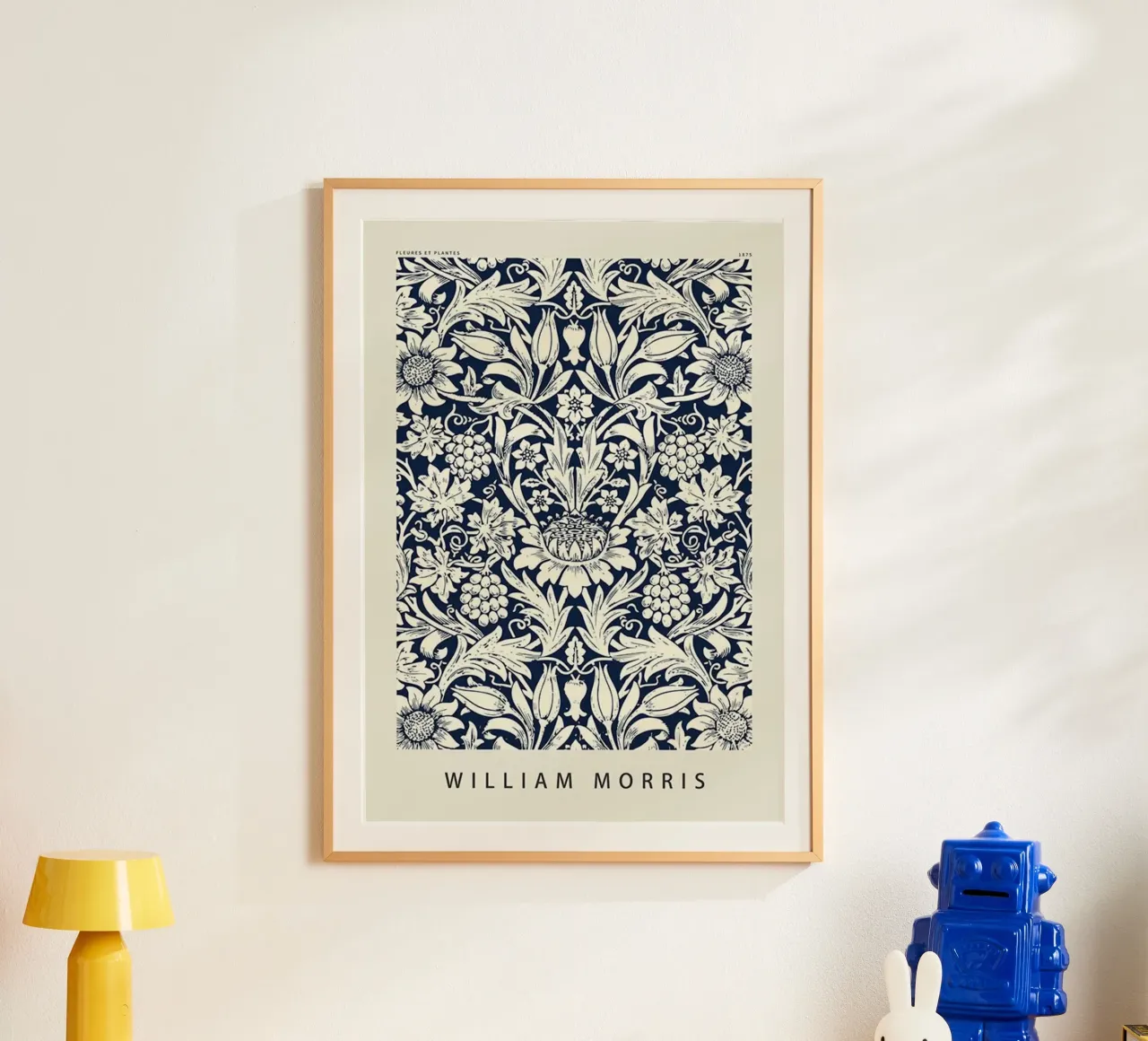 schets zonnebloem william morris ontwerp hahnemühle van komo store