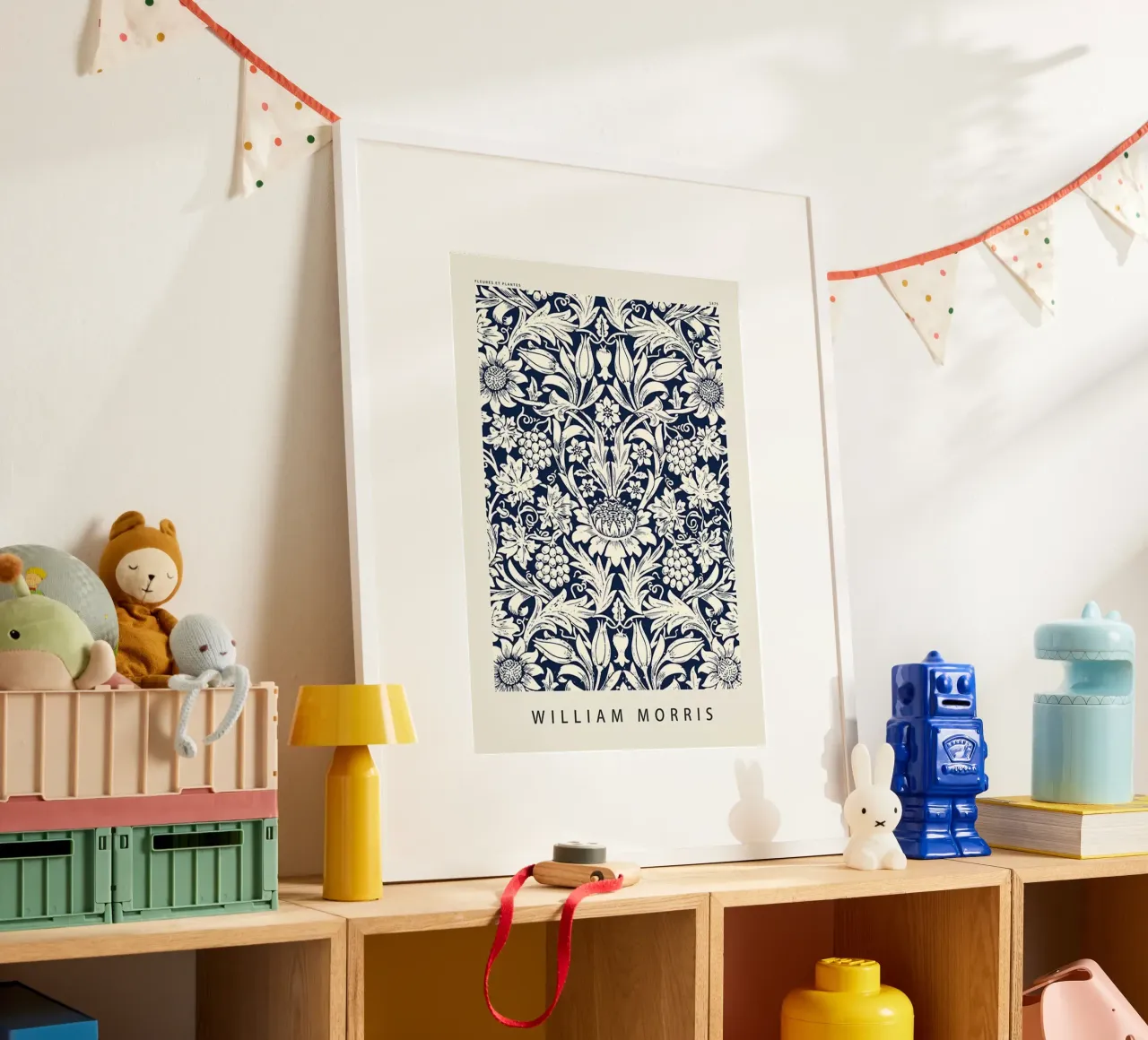 schets zonnebloem william morris ontwerp hahnemühle van komo store