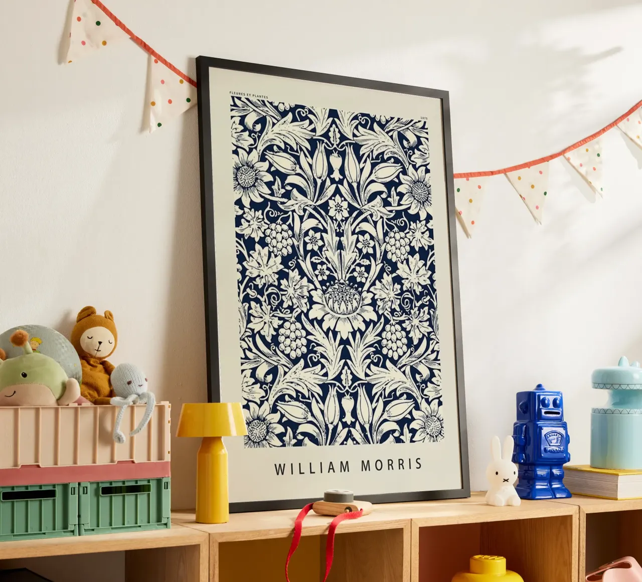 schets zonnebloem william morris ontwerp hahnemühle van komo store