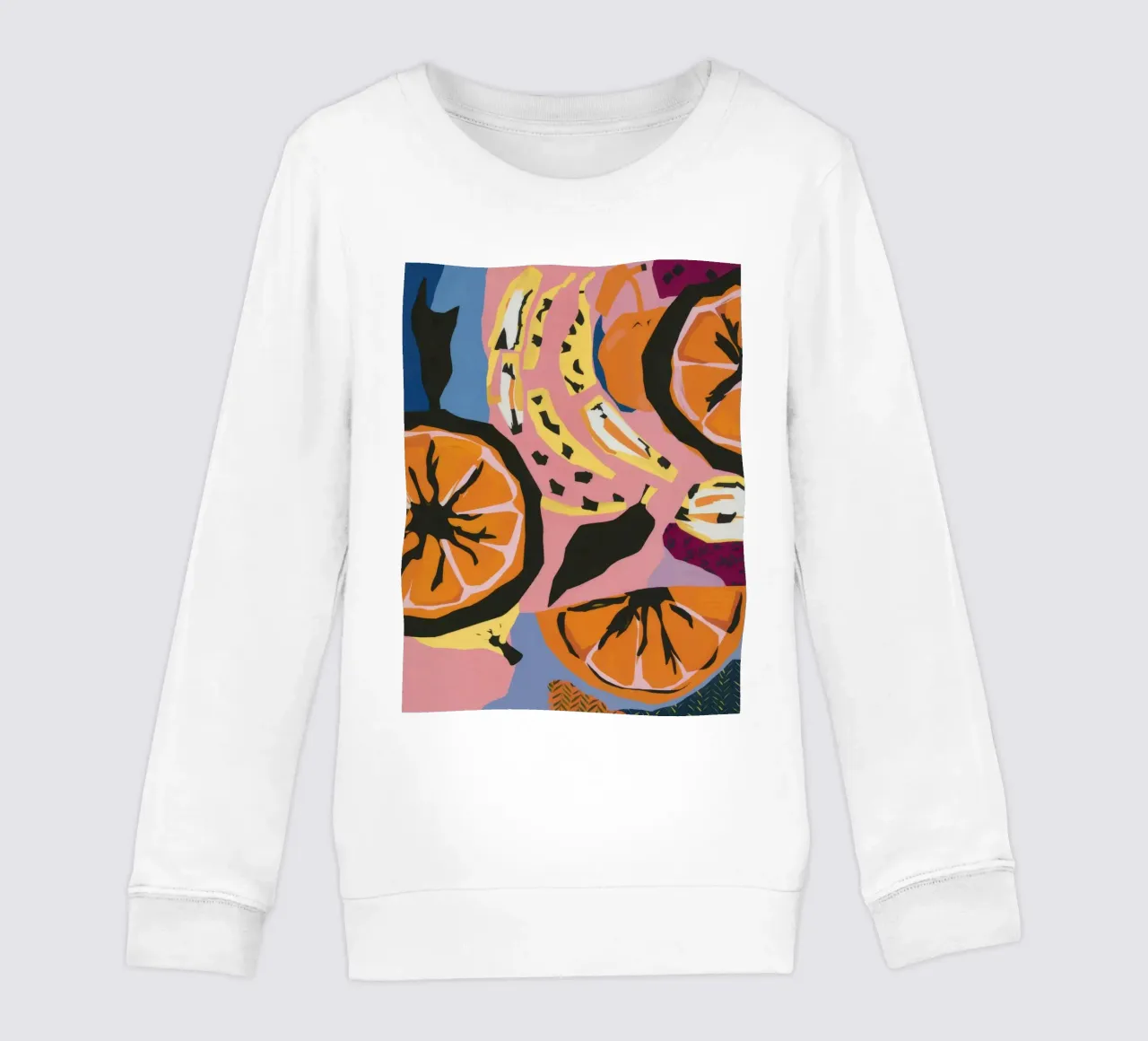 Citrus Dream Clash Kinder Sweatshirt von Zep Layers
