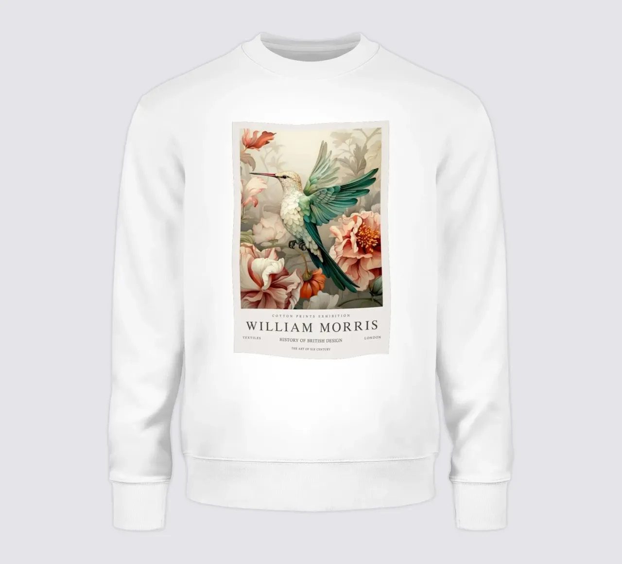 colibrì piccolo william morris felpa da komo store