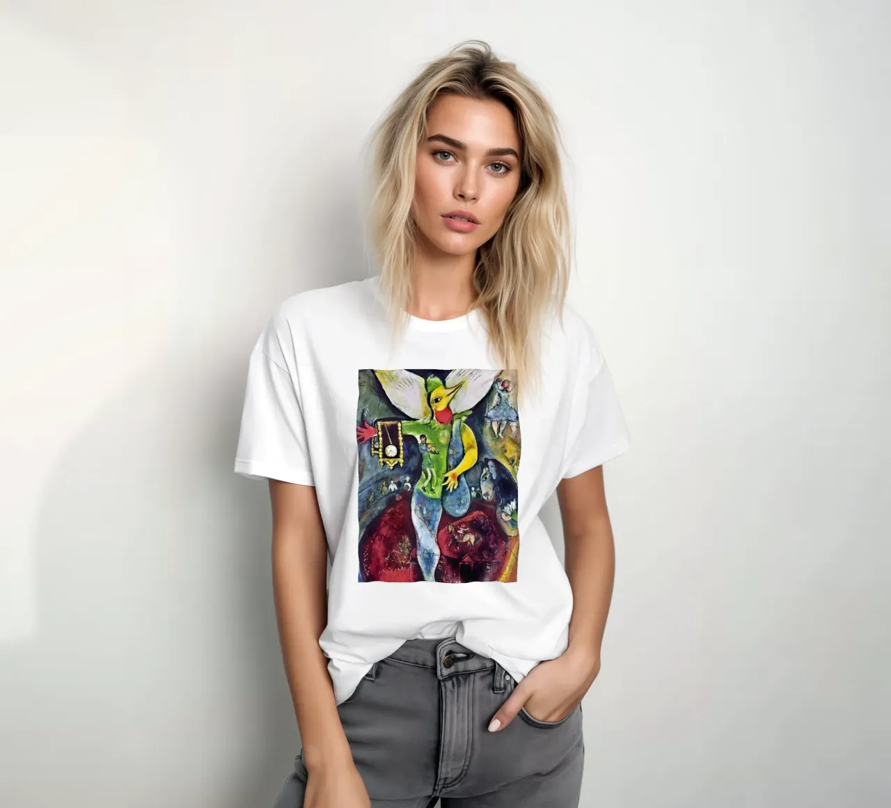 Il giocoliere, 1943 - di Marc Chagall t-shirt da DuncanBennett shop