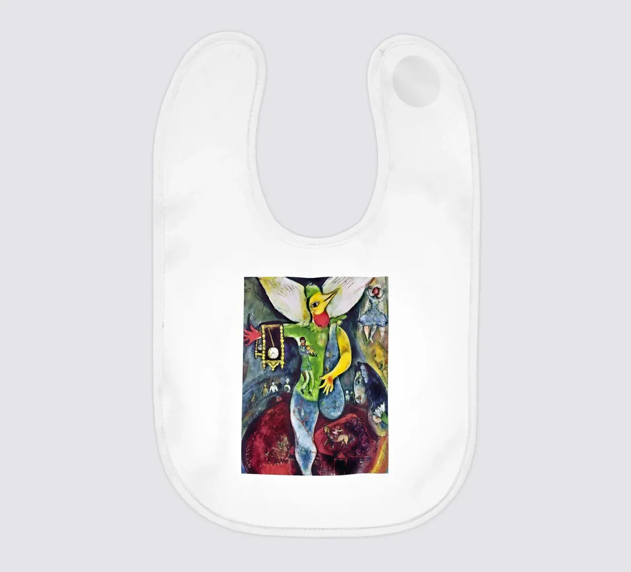 Il giocoliere, 1943 - di Marc Chagall bavaglino da DuncanBennett shop
