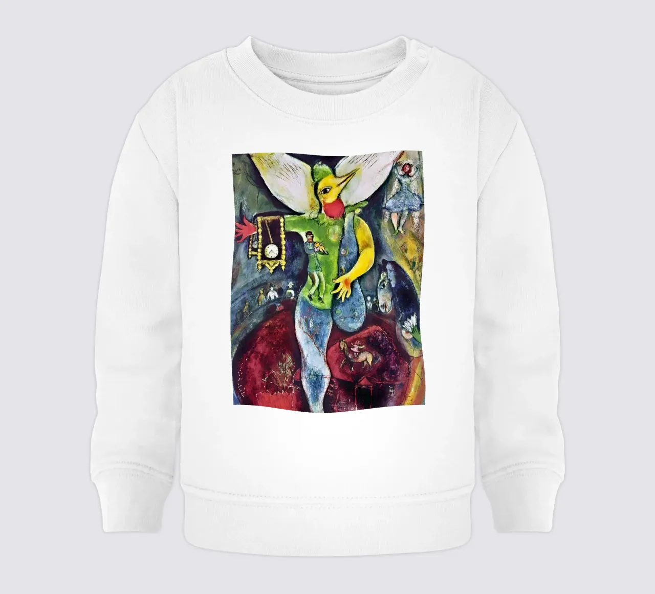 Il giocoliere, 1943 - di Marc Chagall felpa neonato da DuncanBennett shop
