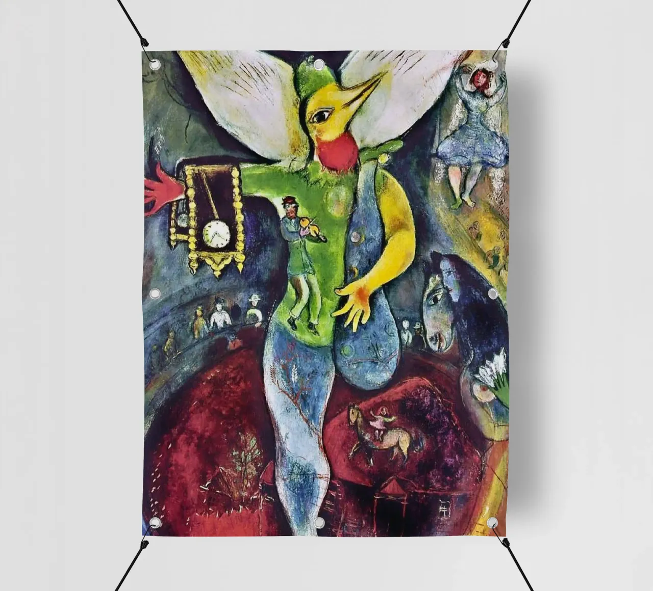 Der Gaukler, 1943 - von Marc Chagall PVC Plane von DuncanBennett shop