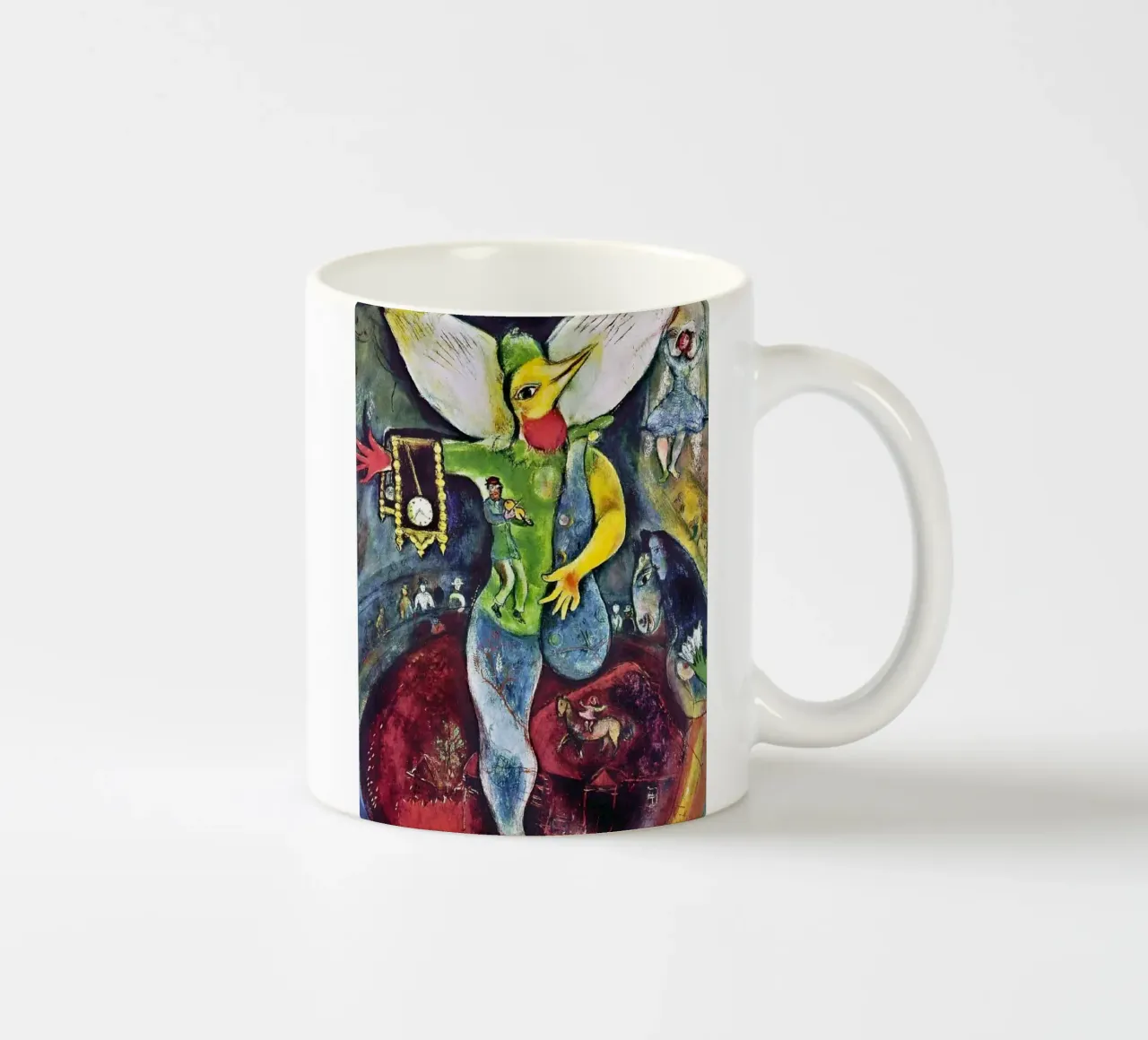 De jongleur, 1943 - van Marc Chagall keramische mok van DuncanBennett shop