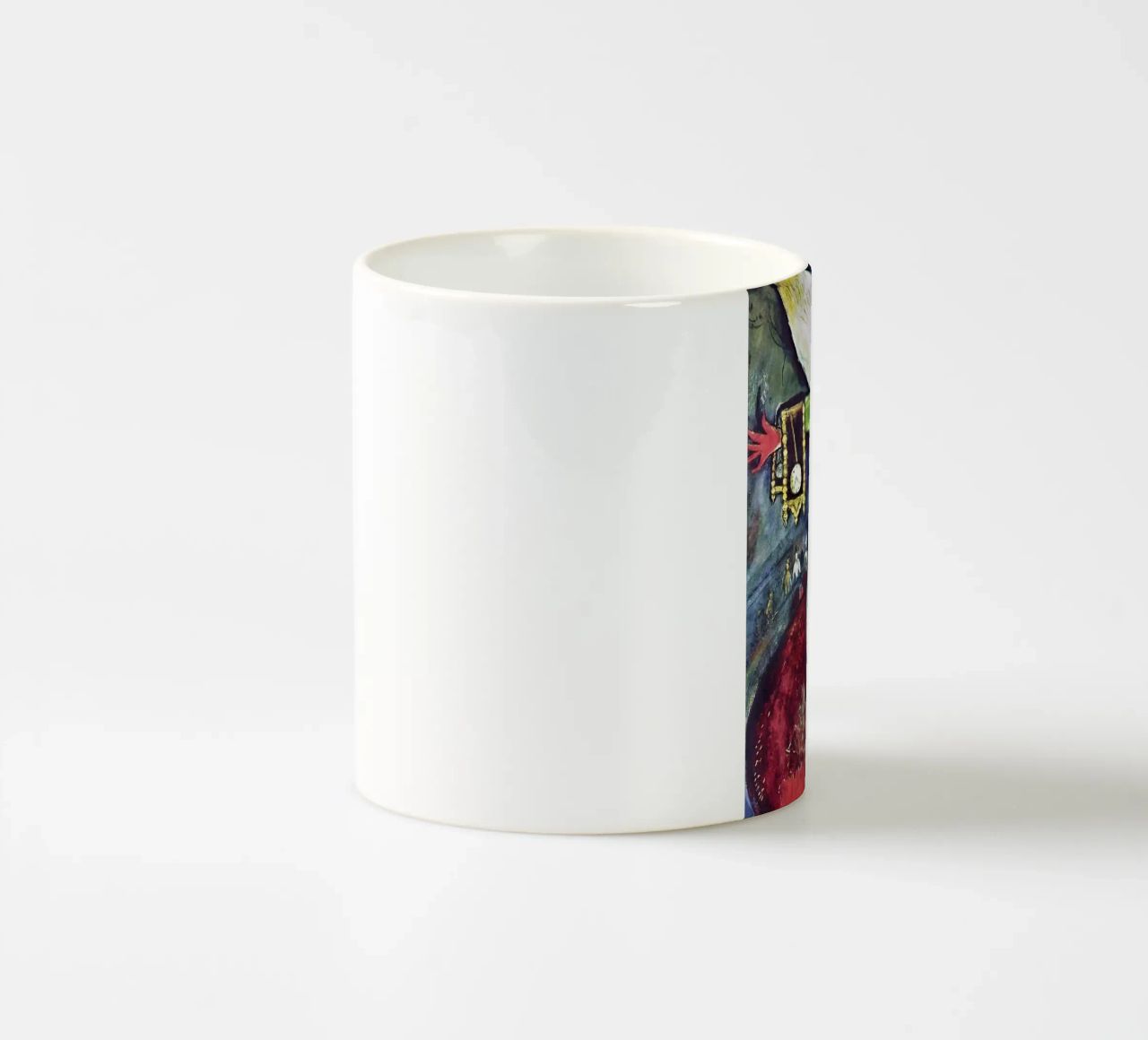 Il giocoliere, 1943 - di Marc Chagall tazza in ceramica da DuncanBennett shop