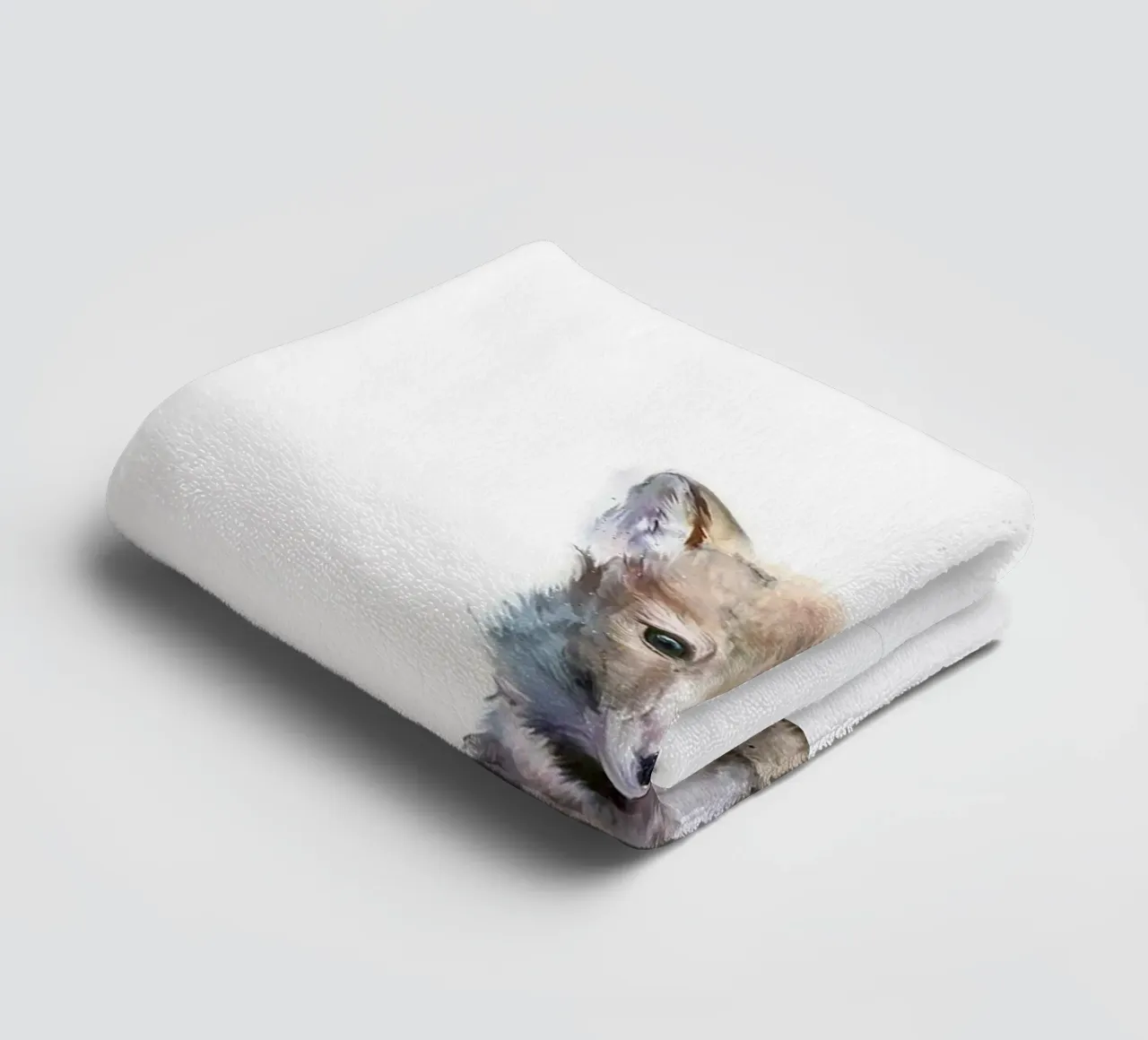 immagine animale volpe fauna selvatica amy hamilton asciugamano da bagno da kbm store