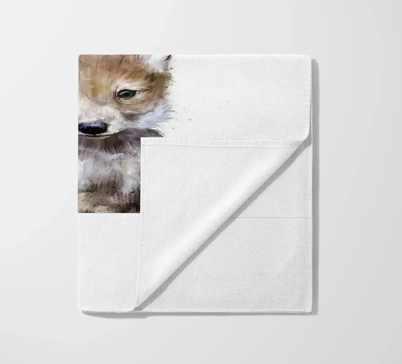 immagine animale volpe fauna selvatica amy hamilton telo mare da kbm store