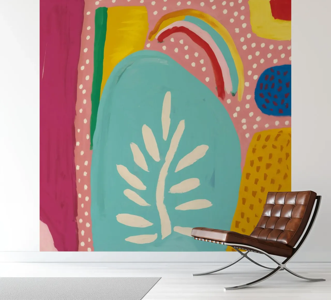 Zachte vorm Echo fotobehang van Zep Layers