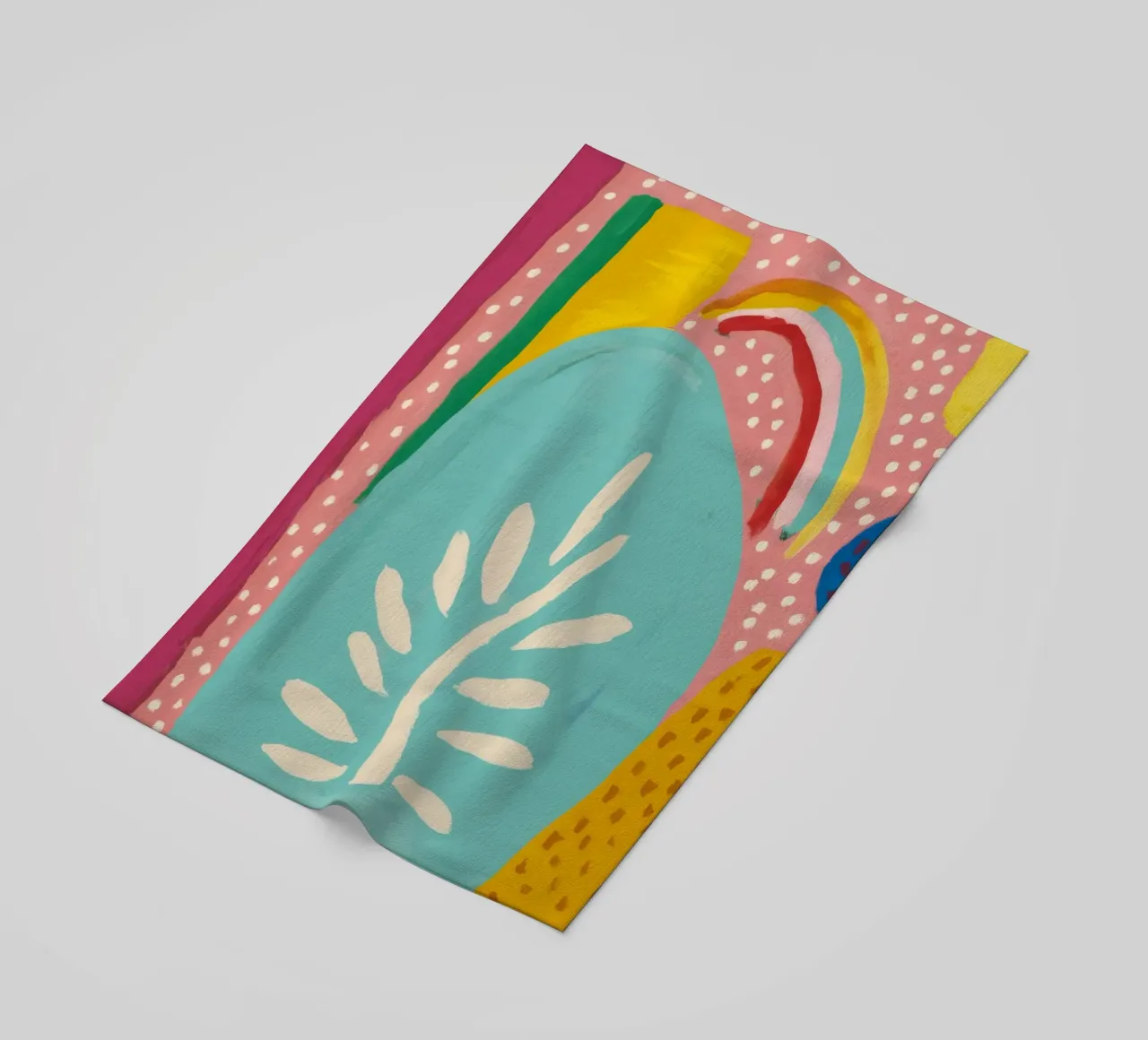 Soft Form Echo beach towel by Zep Layers