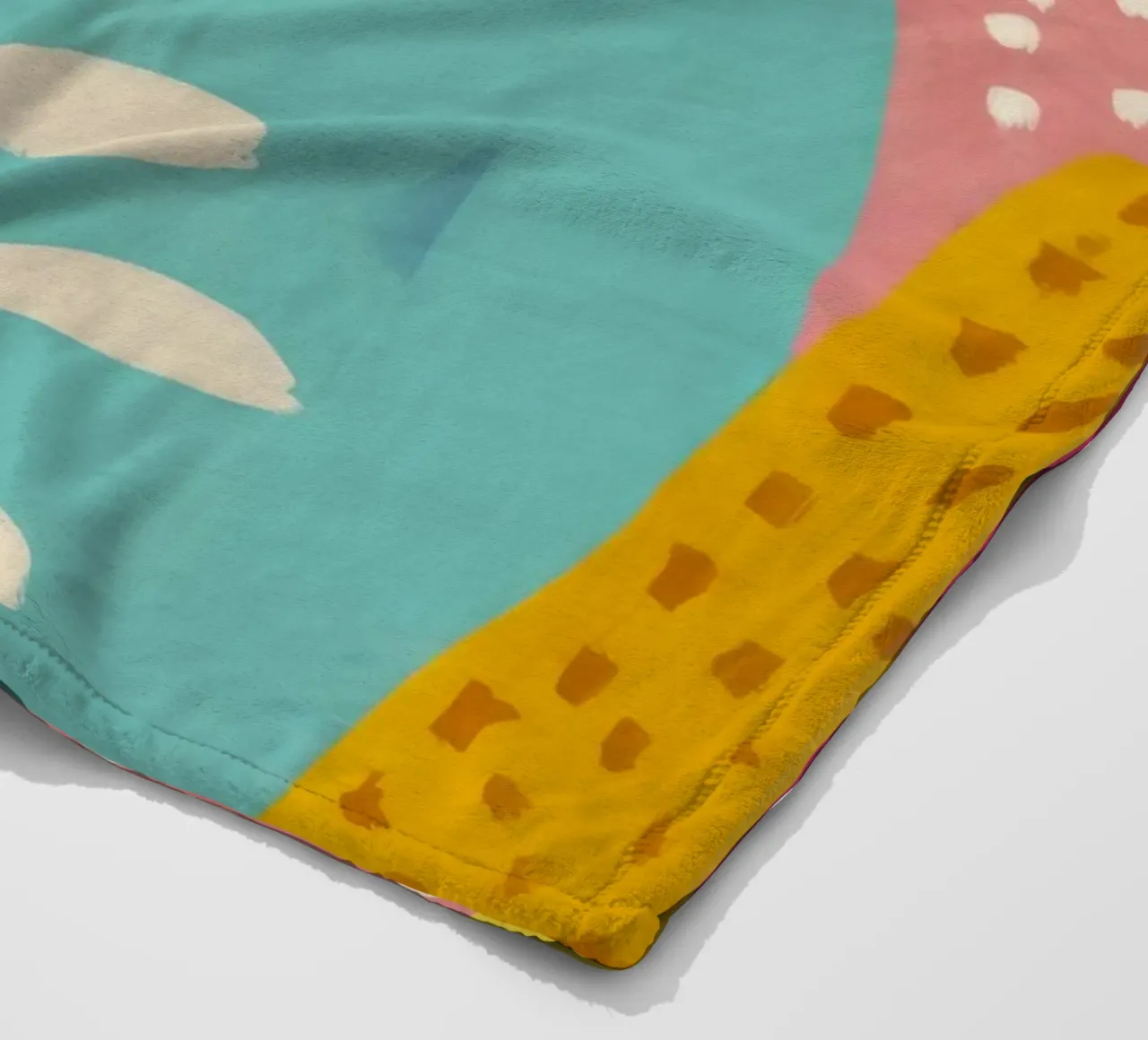 Zachte vorm Echo fleecedeken van Zep Layers