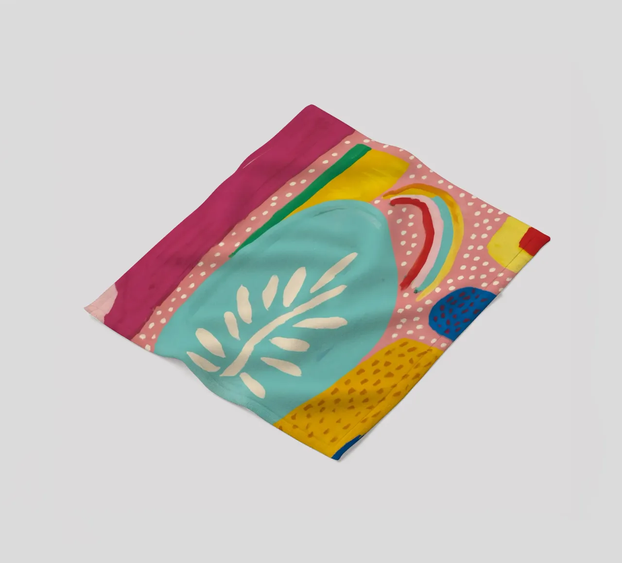 Zachte vorm Echo fleecedeken van Zep Layers