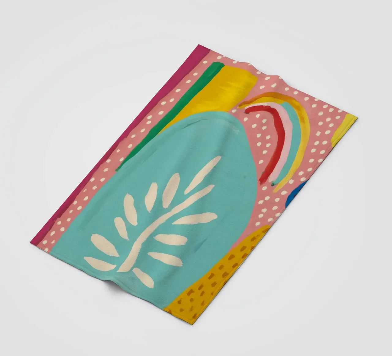 Zachte vorm Echo fleecedeken van Zep Layers