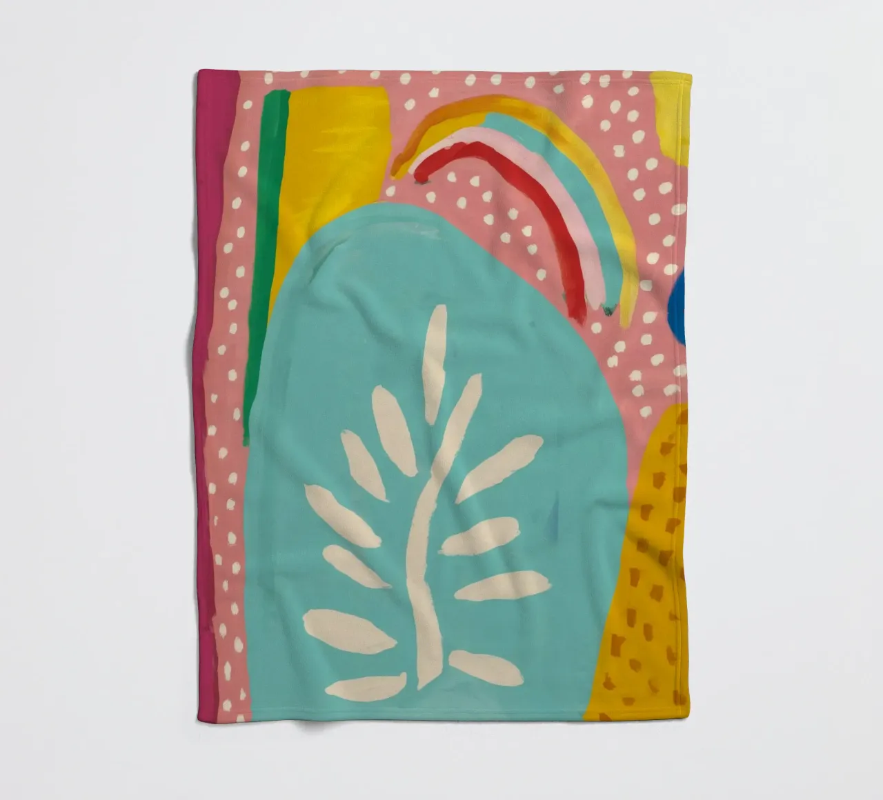 Zachte vorm Echo fleecedeken van Zep Layers