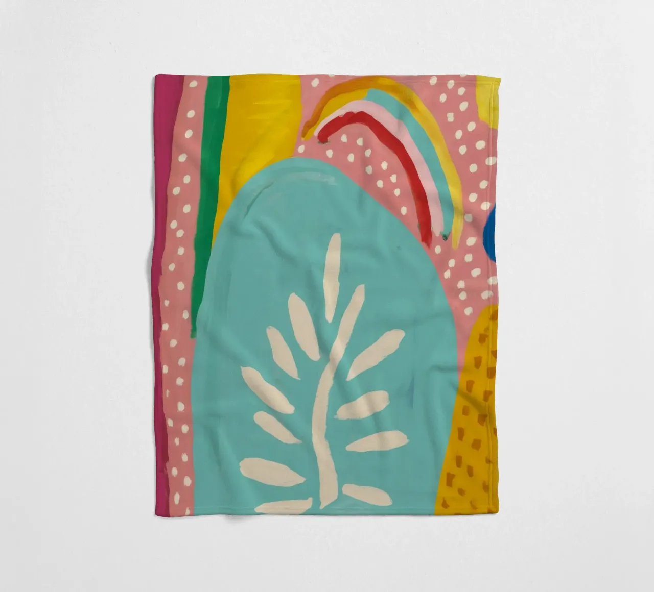 Zachte vorm Echo fleecedeken van Zep Layers