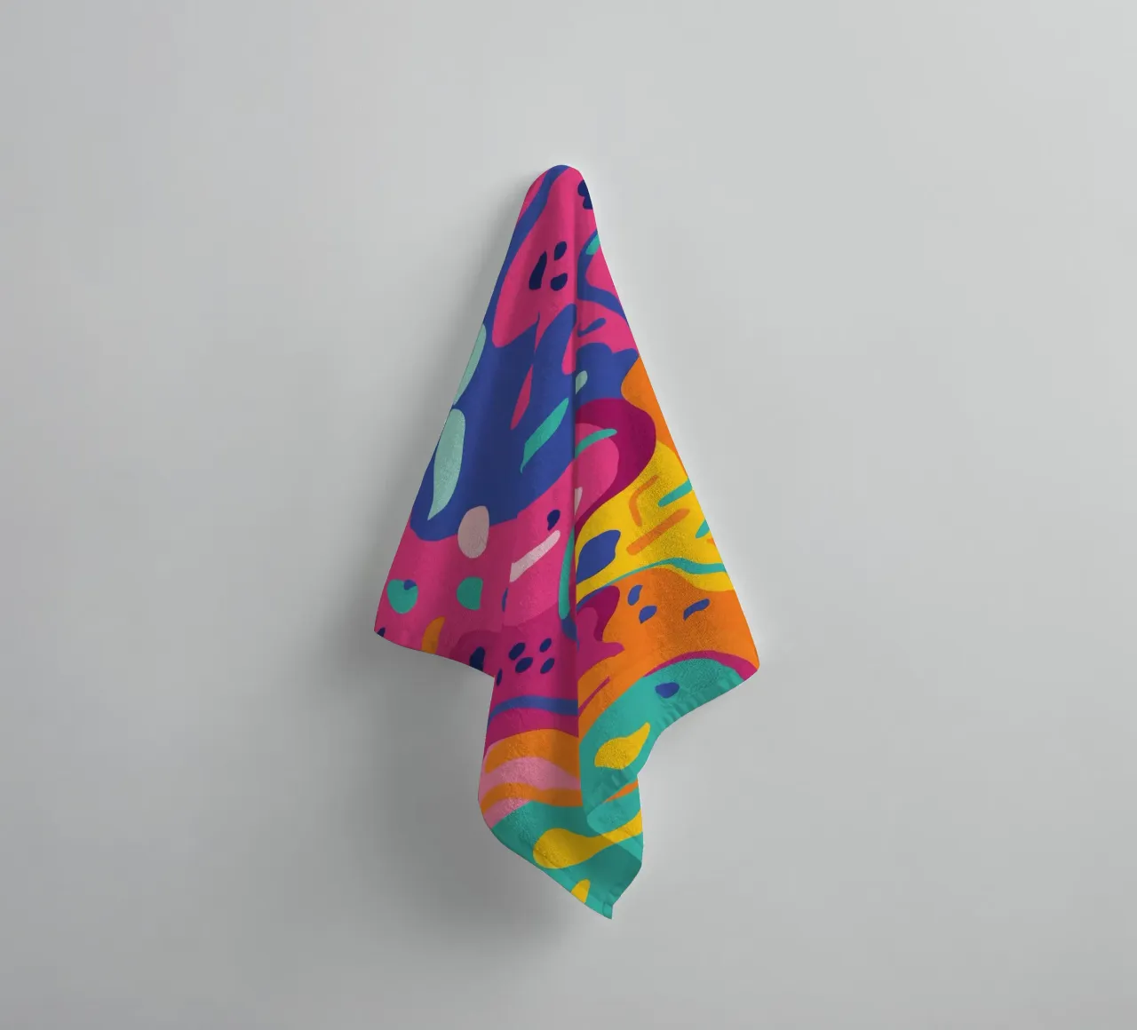 Rhythm of Chaos towel by Zep Layers