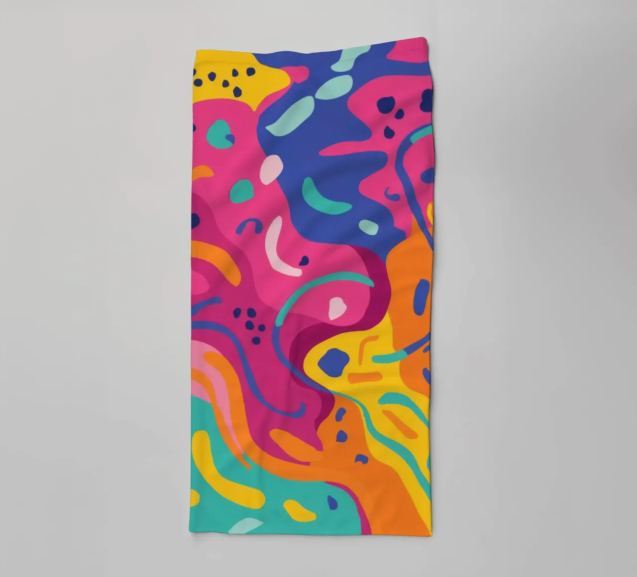 Rhythm of Chaos towel by Zep Layers