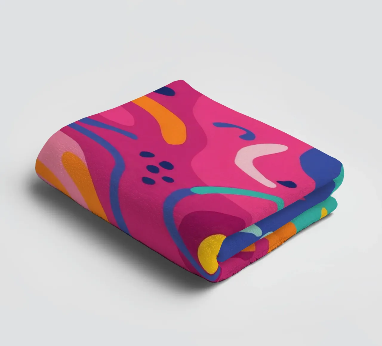 Rhythm of Chaos towel by Zep Layers