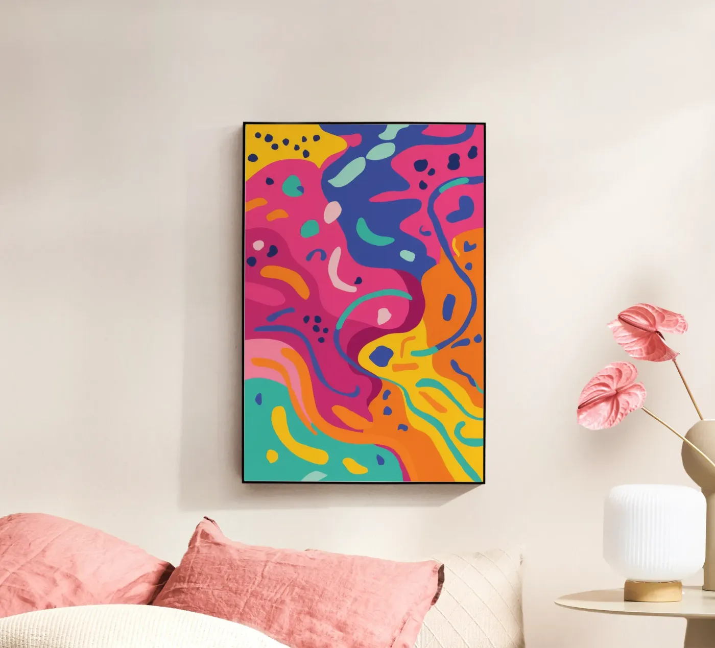 Il ritmo del caos plexiglass da Zep Layers