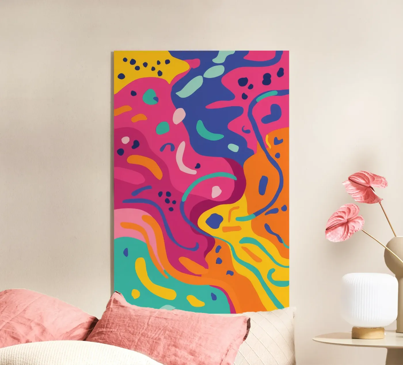 Il ritmo del caos plexiglass da Zep Layers