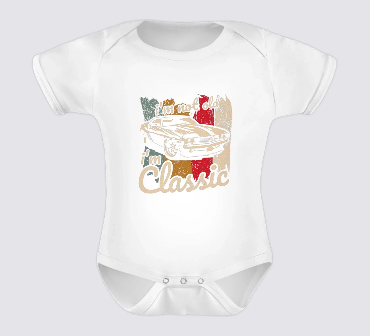 Sono un classico body neonato maniche corte da Gunawan Rb