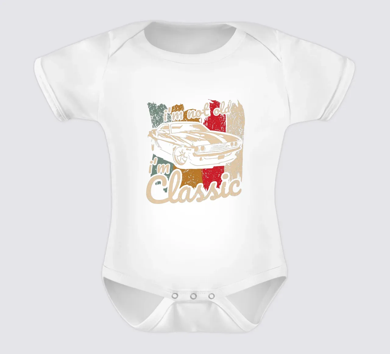 Sono un classico body neonato maniche corte da Gunawan Rb