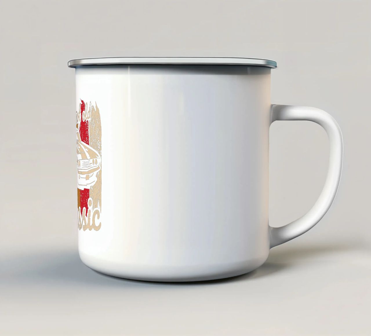 Sono un classico tazza in smalto da Gunawan Rb