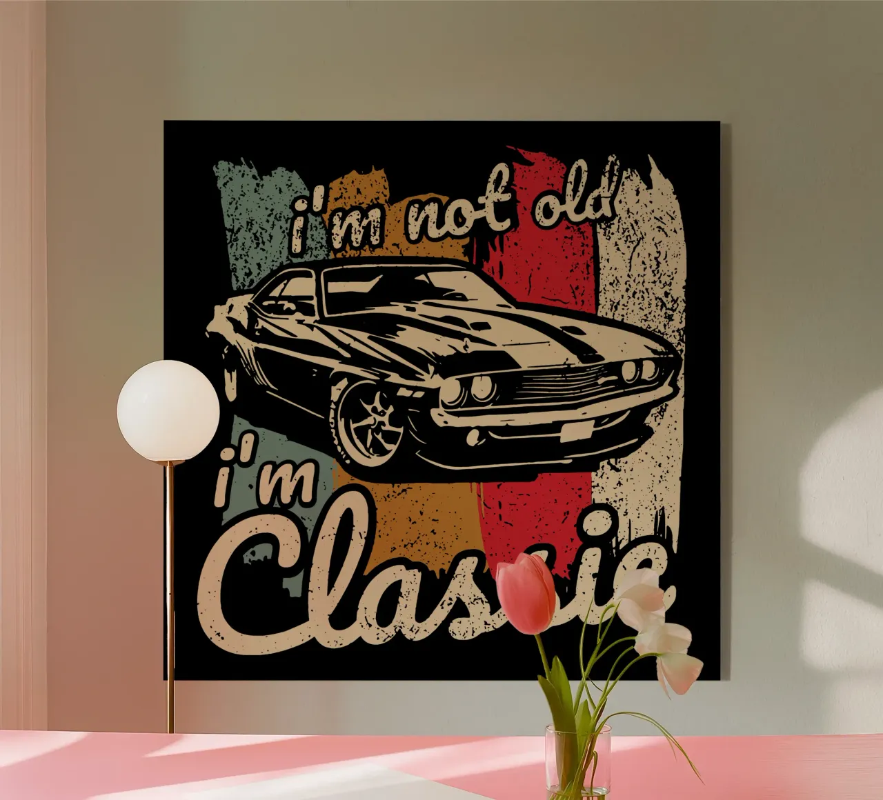 ich bin ein Klassiker Acryl-Glas von Gunawan Rb