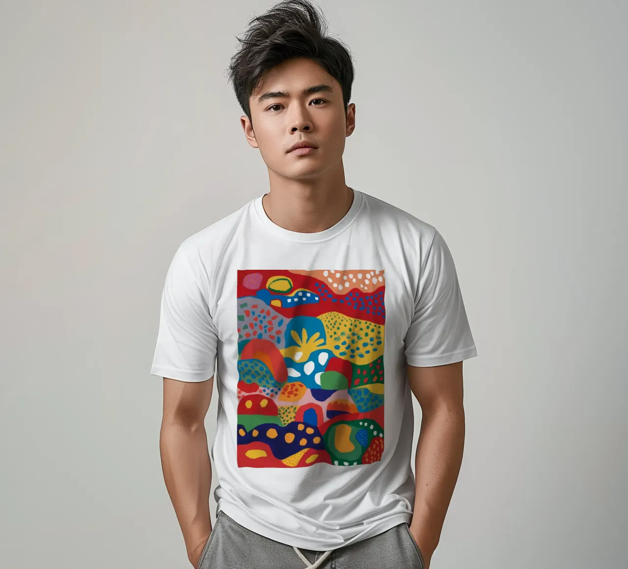 Flusso di terra colorata t-shirt da Zep Layers
