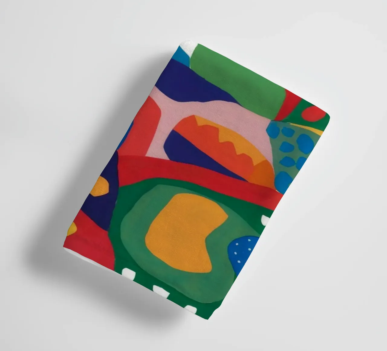 Flusso di terra colorata asciugamano da bagno da Zep Layers