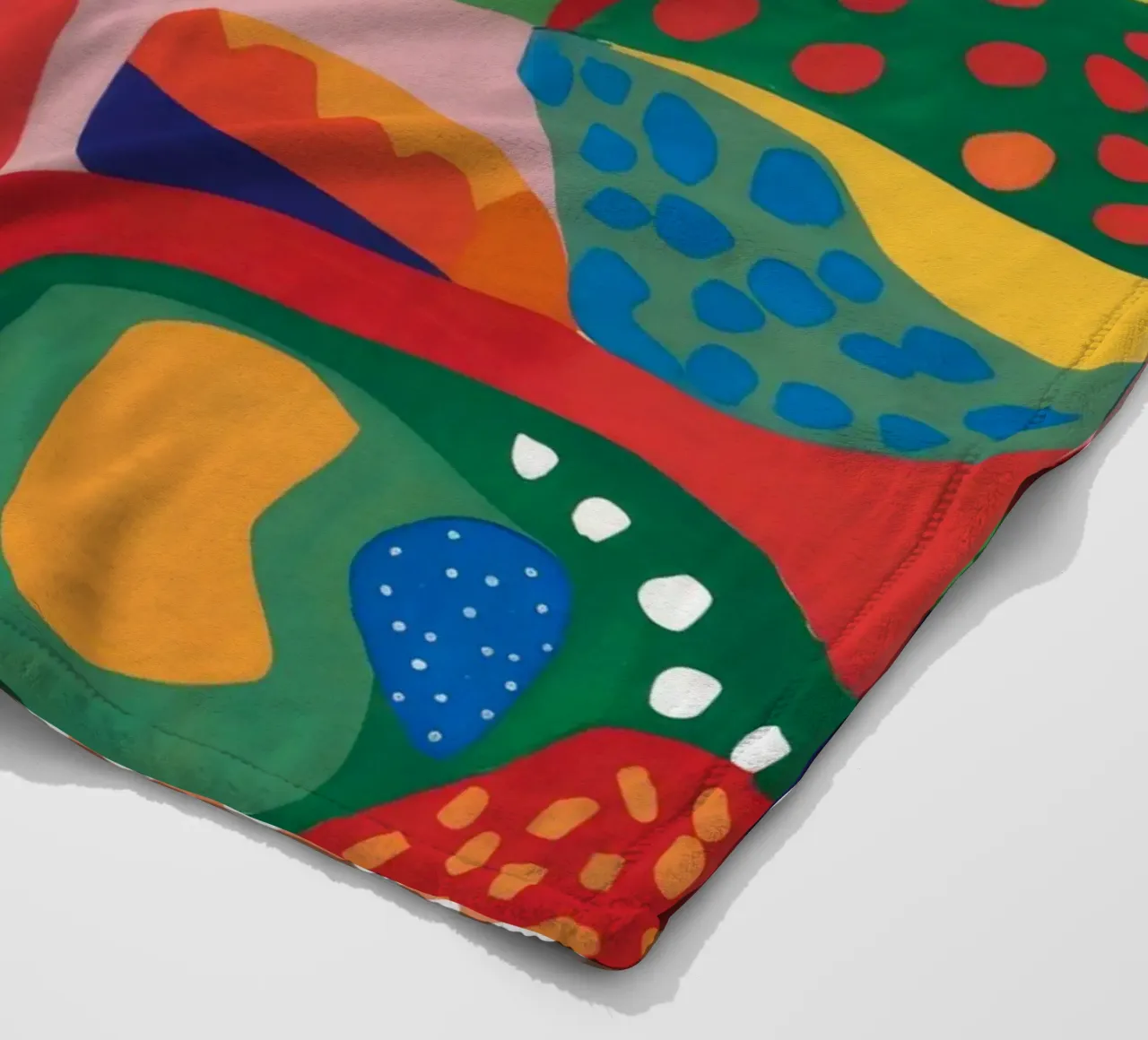 Flusso di terra colorata coperta in pile da Zep Layers