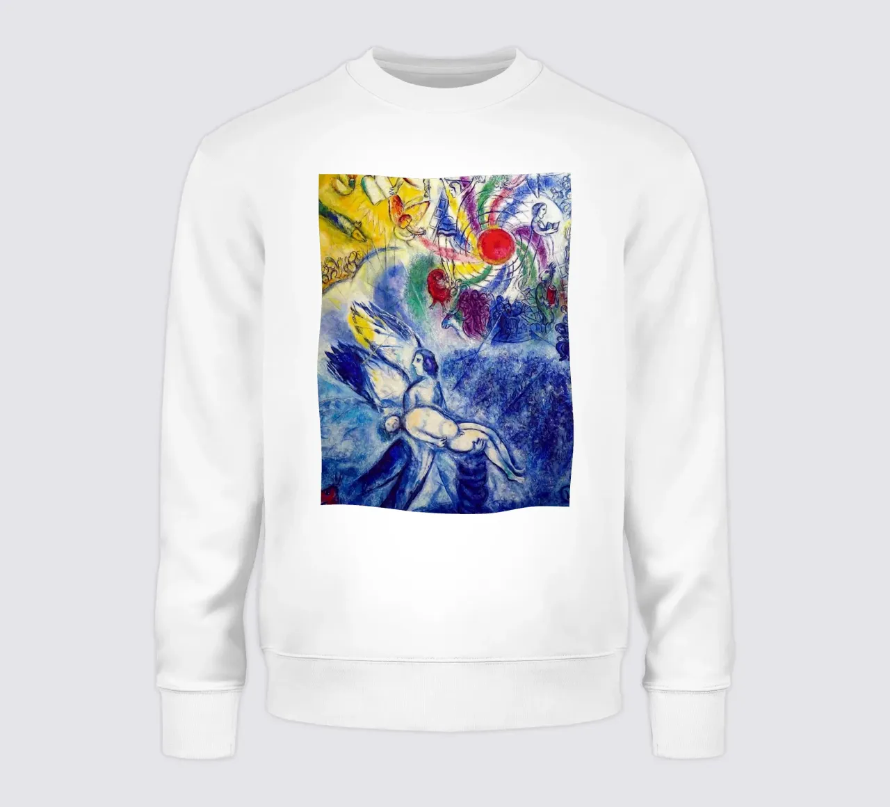 Marc Chagall LA CRÉATION DE L'HOMME 1956-1958 felpa da DuncanBennett shop