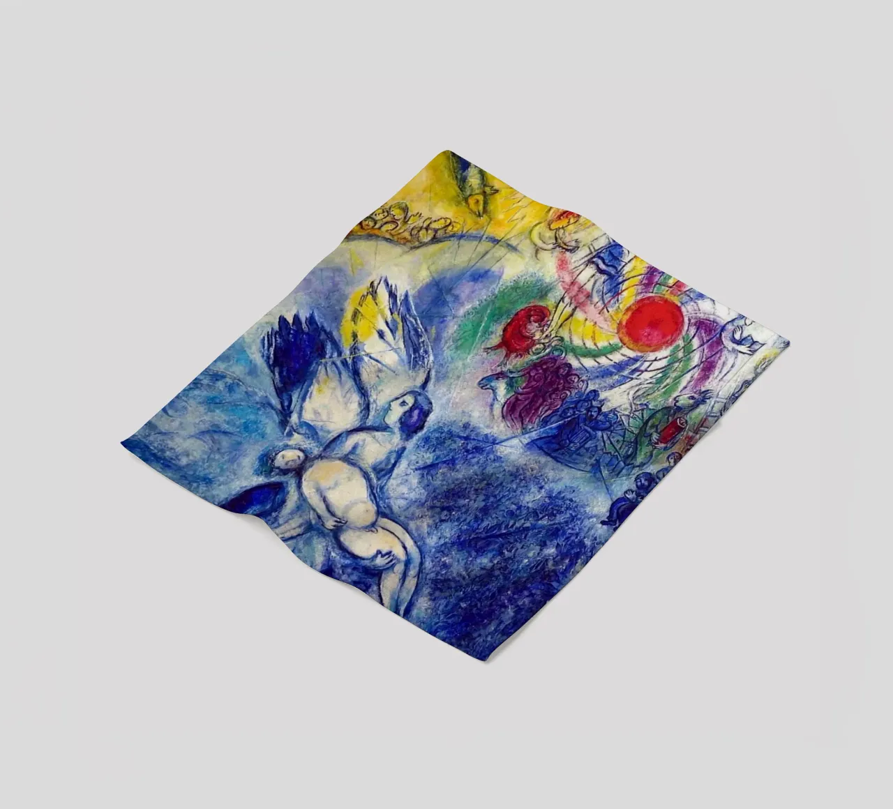 Marc Chagall LA CRÉATION DE L'HOMME 1956-1958 fleece blanket by DuncanBennett shop