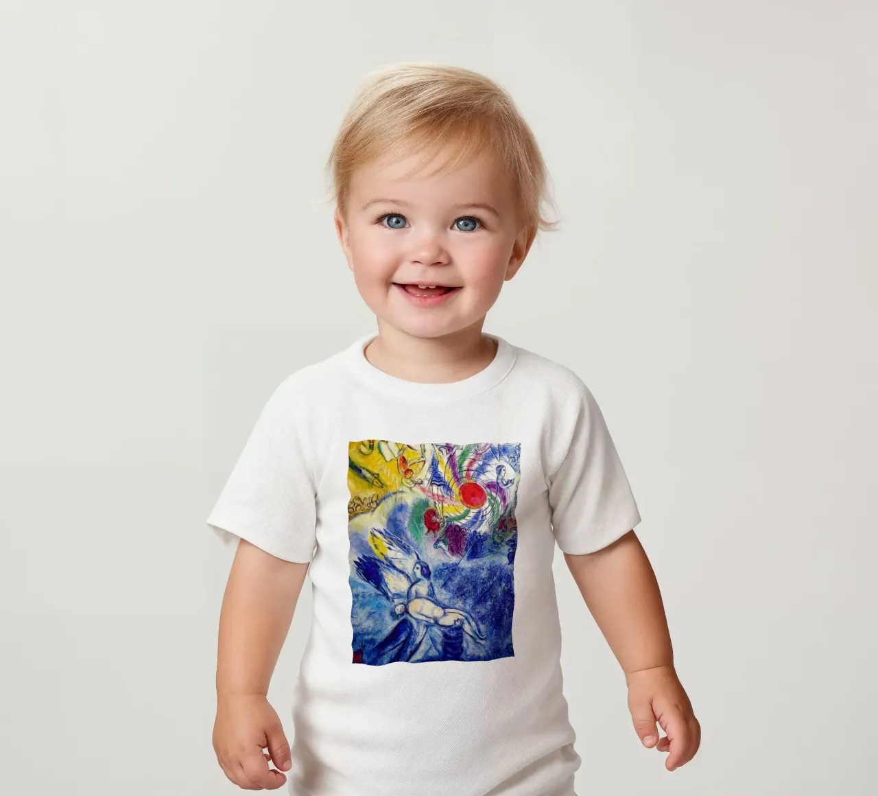 Marc Chagall LA CRÉATION DE L'HOMME 1956-1958 baby t-shirt by DuncanBennett shop