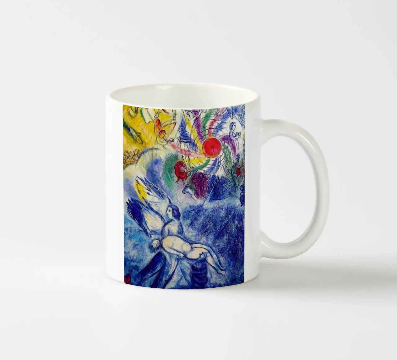 Marc Chagall LA CRÉATION DE L'HOMME 1956-1958 tazza in ceramica da DuncanBennett shop