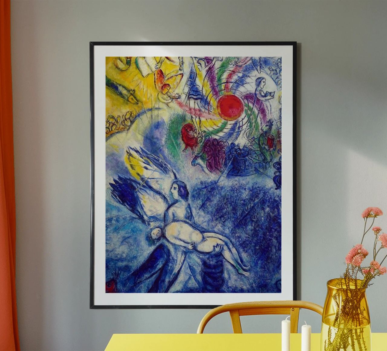 Marc Chagall LA CRÉATION DE L'HOMME 1956-1958 poster de DuncanBennett shop